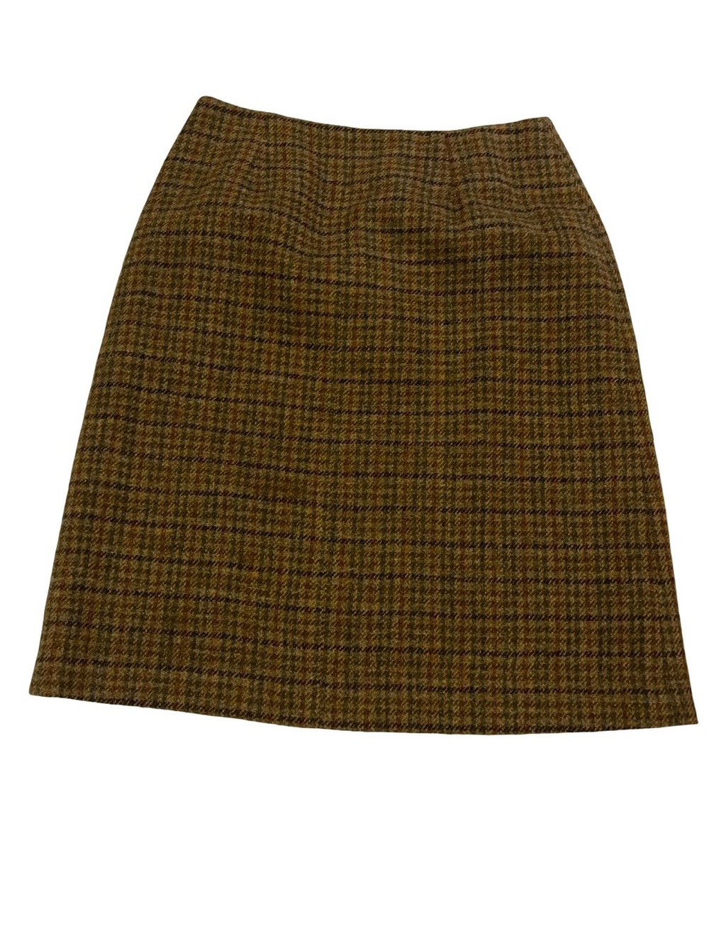Vtg Orvis Wool Midi Skirt Sz 6 Academia Preppy Classic Work Tweed Herringbone